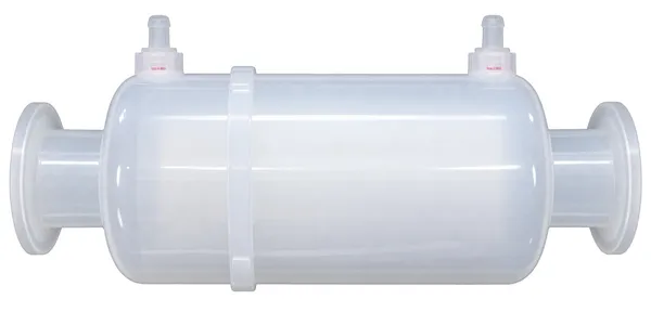 Capsule mit Schlauchanschluss