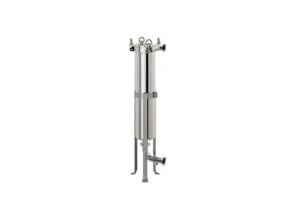 Hohes Sanitary-Filtergehäuse mit Hubösen und Stativ