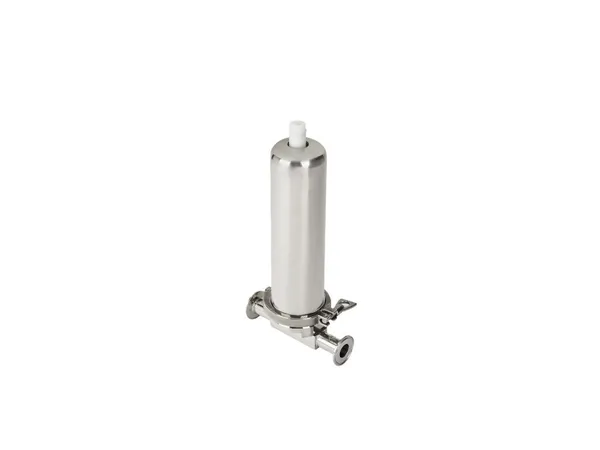 Sanitary-Filtergehäuse mit Tri-Clamp und Entlüftungsstutzen